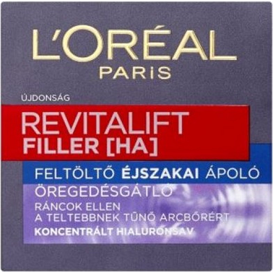 Loreal Paris Revitalift Filler HA wypełniający krem na noc przeciw starzeniu 50 ml