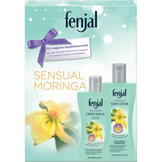 Fenjal Sensual Moringa sprchový krém 200 ml + tělové mléko 200 ml, kosmetická sada