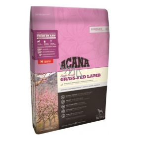 Acana Grass-Fed Lamb kompletní krmivo vhodné pro všechna plemena dospělých psů 17 kg