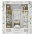 Jeanne en Provence Jasmin Secret - Tajemství Jasmínu krém na ruce 75 ml + tělové mléko 250 ml + sprchový olej 250 ml, kosmetická sada