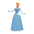 Disney Princess - Popelka 3D figurka sprchový a koupelový gel pro děti 300 ml