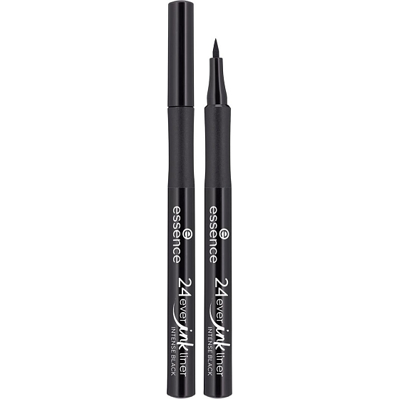 Essence 24Ever Ink Liner linijki do oczu w długopisie 01 Intense Black 1,2 ml