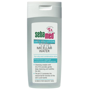 SebaMed Anti-Pollution micelární voda pro mastnou a smíšenou pleť 200 ml SebaMed Anti-Pollution micelární voda pro mastnou a smíšenou pleť 200 ml