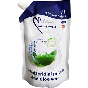 Miléne Aloe Vera płynne mydło antybakteryjne, uzupełnienie 1 l
