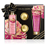 Baylis & Harding Tajemniczy różowy krem ​​do kąpieli i pod prysznic 300 ml + mleczko do rąk i ciała 200 ml + kula do kąpieli 2 x 75 g, zestaw kosmetyczny dla kobiet