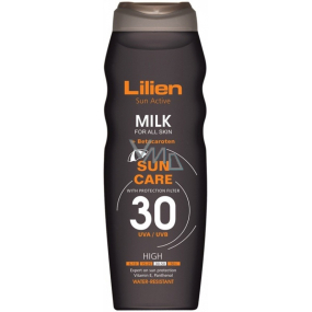 Lilien Sun Active SPF30 wodoodporne mleko do opalania 200 ml