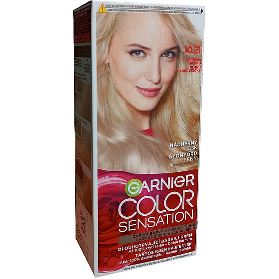 Garnier Color Sensation farba do włosów 10.21 Perłowy blond
