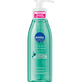 Nivea Derma Skin Clear Čistácí gel na twarz ze skłonnością do niedoskonałości 150 ml
