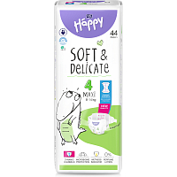 Bella Happy Maxi 4 pieluchy jednorazowe 8-14 kg, 44 szt.