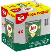 Jar Original All in One Cytryna kapsułki do zmywarki 4 x 46 sztuk