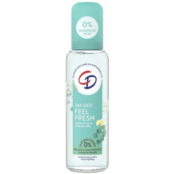 CD Feel Fresh Eukaliptus & Nagietek dezodorant w sprayu szkło 75 ml