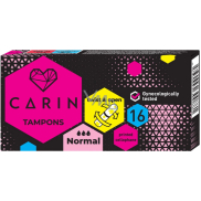 Carin Normal dámské tampóny 16 kusů