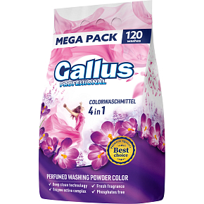 Gallus proszek do prania, 120 porcji, kolor, 6,6 kg