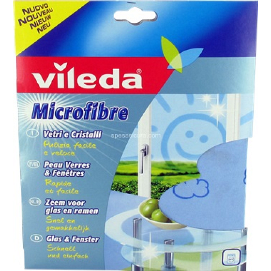 Vileda Microfibre Mikrohadřík na okna 36 x 32 cm, 1 kus