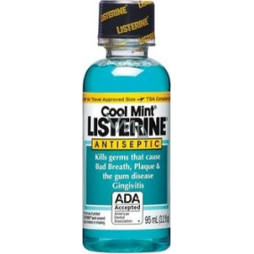 Listerine Cool Mint ústní voda antiseptická 95 ml Listerine Cool Mint ústní voda antiseptická 95 ml