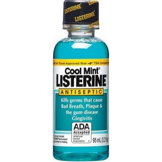Listerine Cool Mint ústní voda antiseptická 95 ml