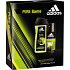 Adidas Pure Game deodorant sprej pro muže 150 ml + 3v1 sprchový gel na tělo, tvář a vlasy 250 ml, kosmetická sada
