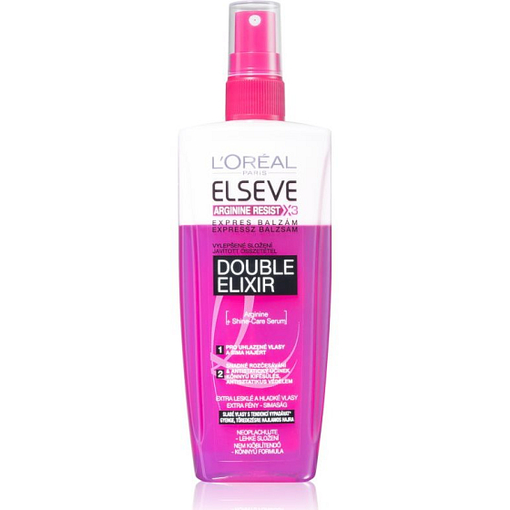 Loreal Paris Elseve Arginine Resist X3 expres balzám na vlasy sprej 200 ml