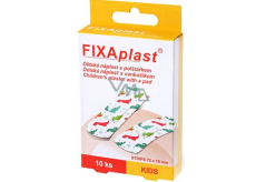 Fixaplast Kids wodoodporna plastra dla dzieci 72 mm x 19 mm 10 sztuk