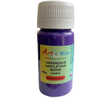 Art e Miss Uniwersalna farba akrylowa matowa 42 Ciemny fiolet 40 g