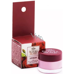 Royal Rose balzám na rty s růžovým a arganovým olejem 5 ml