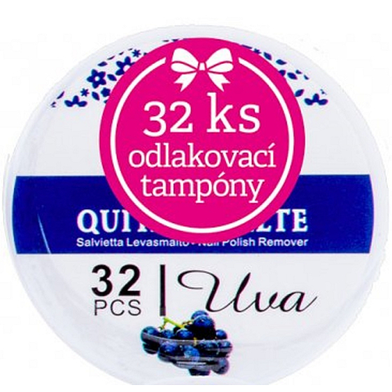 Moje Hrozny jednorázové odlakovací tampony s vůní 32 kusů