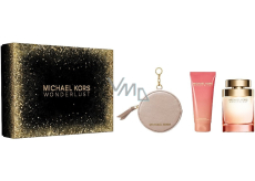 Michael Kors Wonderlust woda perfumowana 100 ml + mleczko do ciała 100 ml + portfel, zestaw prezentowy dla kobiet
