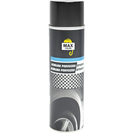 Max Color Bitumen farba do ochrony podwozia, czarna, 500 ml