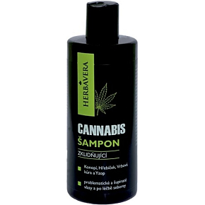 Herbavera Cannabis łagodzący szampon, 300 ml
