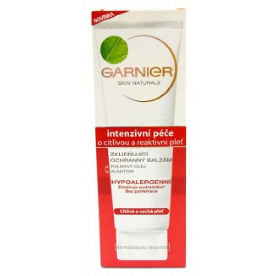 Garnier Zklidňující tělový balzám hypoalergenní, citlivá a suchá pleť 200 ml