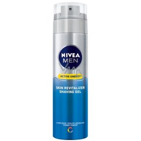 Nivea Men Active Energy revitalizační gel na holení 200 ml Nivea Men Active Energy revitalizační gel na holení 200 ml