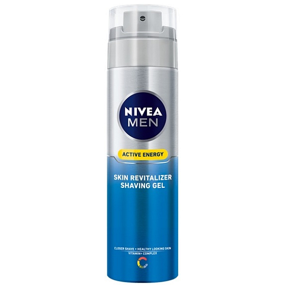 Nivea Men Active Energy revitalizační gel na holení 200 ml