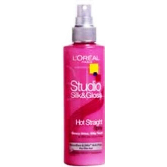 Loreal Paris Studio Line Silk & Gloss Hot Straigh termofixační sprej 200 ml