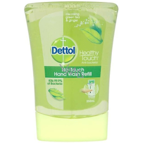 Dettol Zelený čaj mýdlo do bezdotykového dávkovače náhradní náplň 250 ml Dettol Zelený čaj mýdlo do bezdotykového dávkovače náhradní náplň 250 ml
