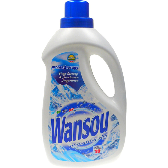 Wansou Aromatherapy Mountain Sky univerzální tekutý prací prostředek 20 dávek 1,4 l