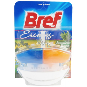 Bref Duo Aktiv Jamaica Burst tekutý WC blok komplet 50 ml