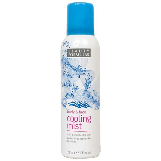 Beauty Formulas Cooling Mist chladivý sprej na tělo a ruce 150 ml
