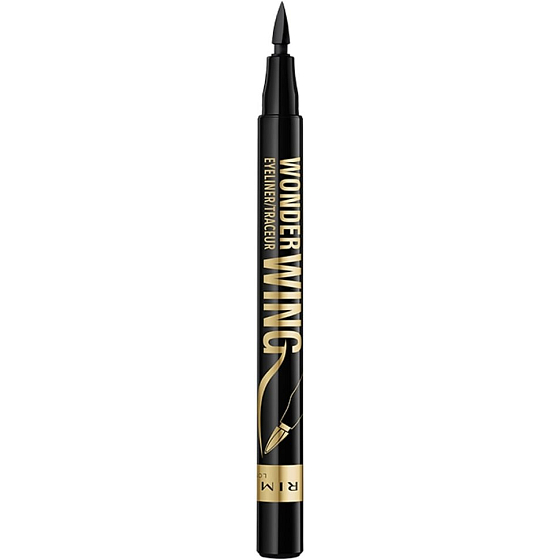 Rimmel London Wonder Wing Eyeliner oční linky ve fixu 001 Black 1,56 ml