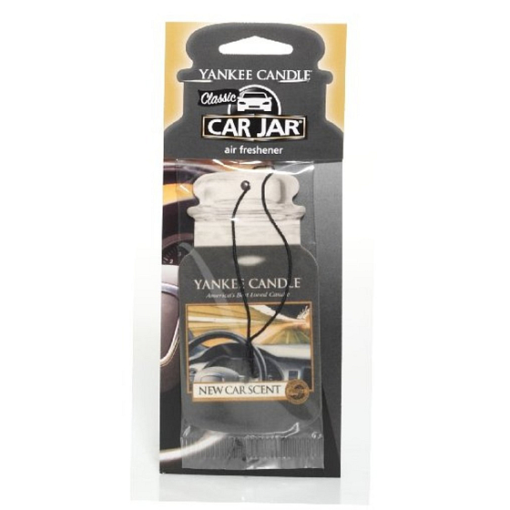 Yankee Candle New Car Scent - Vůně nového auta Classic vonná visačka do auta papírová 12 g