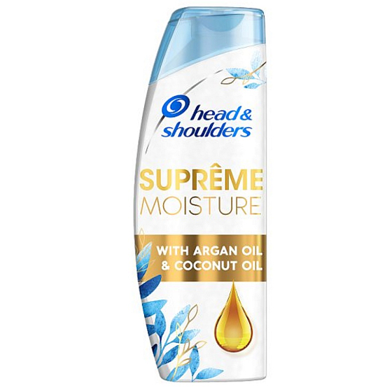 Head&Shoulders Supreme Moisture šampon na vlasy proti lupům s arganovým olejem 270 ml