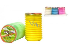 New Garden Citronella Repelentní vonná svíčka proti komárům, v plastu, barevný mix 70 x 110 mm 1 kus