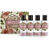 Somerset Toiletry Růže tělové mléko 50 ml + sprchový gel 50 ml + šampón na vlasy 50 ml + kondicionér na vlasy 50 ml, kosmetická cestovní sada