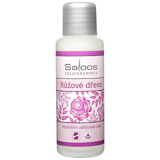 Saloos Olej do demakijażu Růžové dřevo 2w1 olej do demakijażu i do wodoodpornego makijażu 50 ml