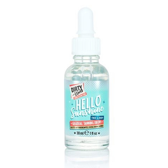 Dirty Works Hello Sunshine samoopalovací kapky 30 ml