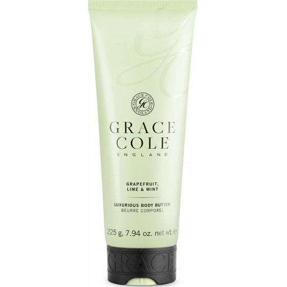 Grace Cole Grapefruit, Lime & Mint tělové máslo 225 g