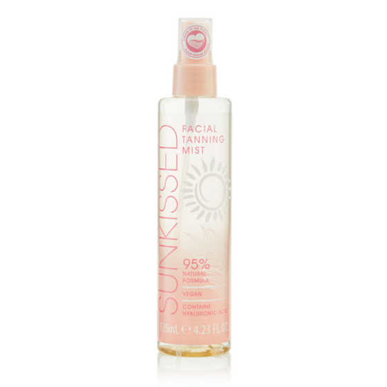 Sunkissed Clear Facial Tan Clean samoopalovací mlha na obličej 125 ml