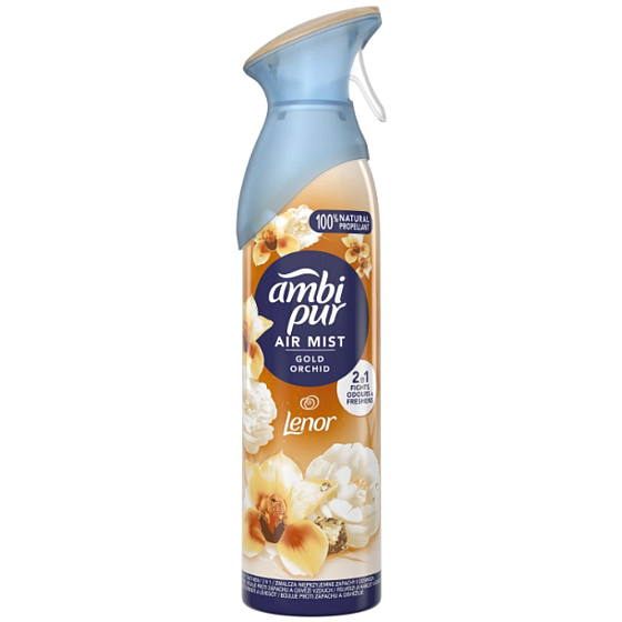 Ambi Pur Gold Orchid odświeżacz powietrza spray 185 ml