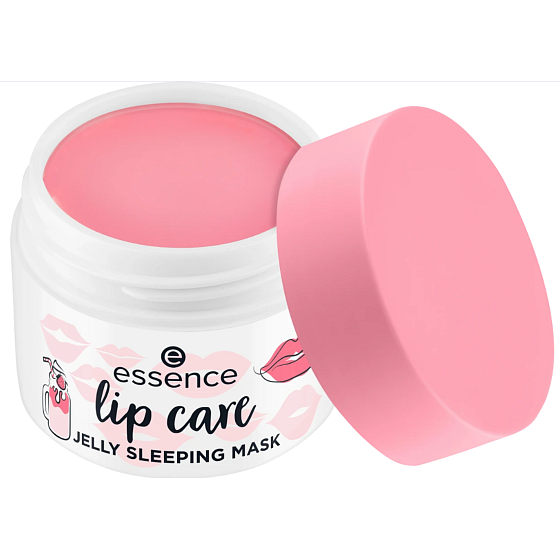 Essence Jelly Sleeping maska na usta 02 Strawberry Milkshake 8 g