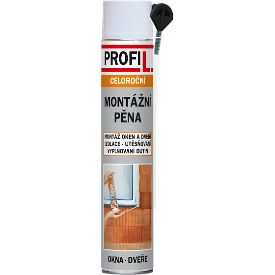 Profil pianka montażowa, trubičkowa, 750 ml