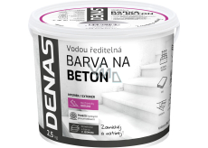 DENAS NA BETON vrchní barva na beton, 0905 šedý protiskluz, 2,5 kg